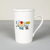 Eco Friendly Milk Kupa Bardak Funny Large Tea New Coffe Coffee Criativa Taza De Cafe Travel Ceramic Caneca Novelty Cup And Mug