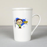 Eco Friendly Milk Kupa Bardak Funny Large Tea New Coffe Coffee Criativa Taza De Cafe Travel Ceramic Caneca Novelty Cup And Mug