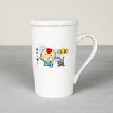 Eco Friendly Milk Kupa Bardak Funny Large Tea New Coffe Coffee Criativa Taza De Cafe Travel Ceramic Caneca Novelty Cup And Mug